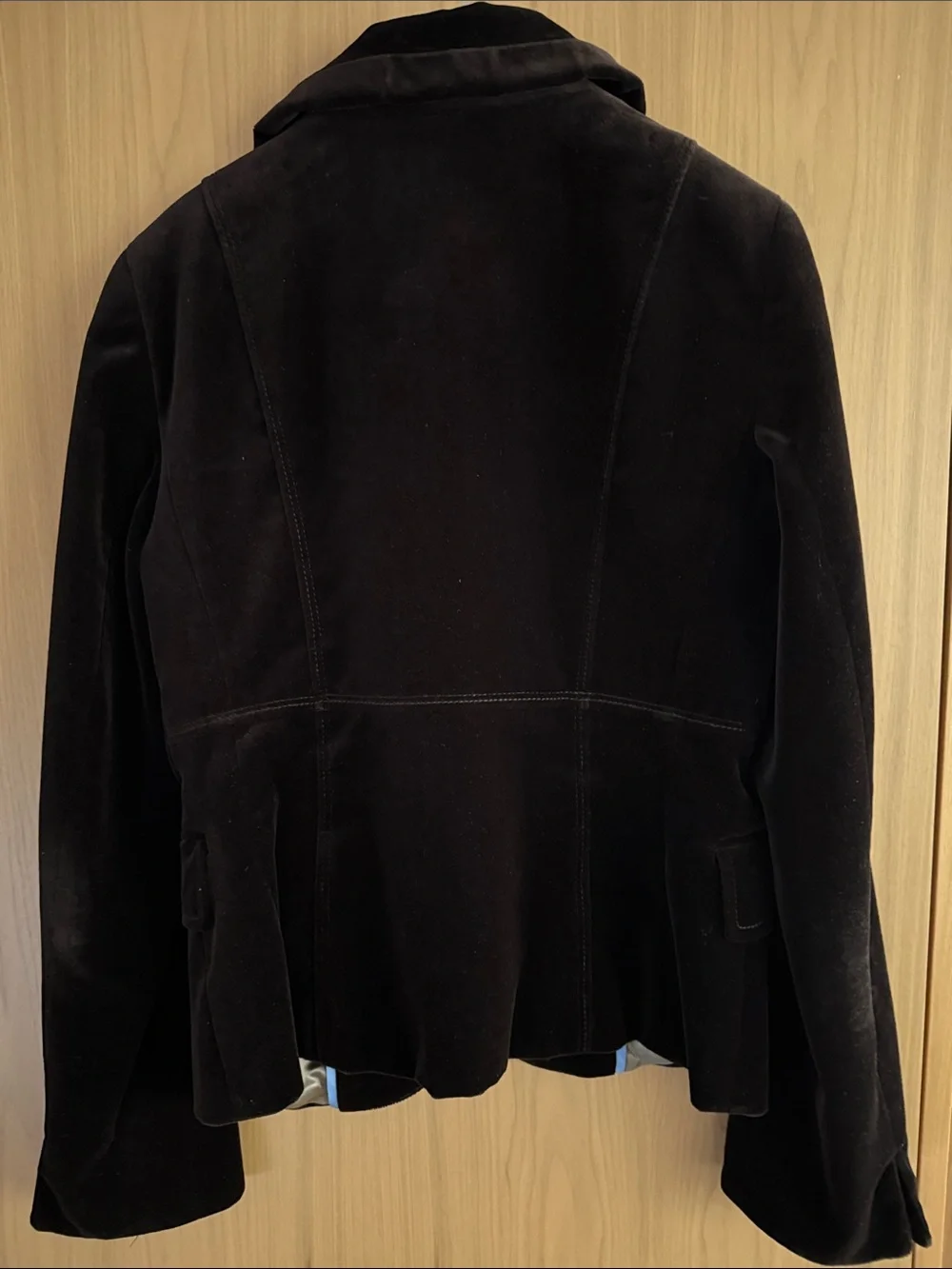 J. Crew Women's Dark Brown Velvet Blazer